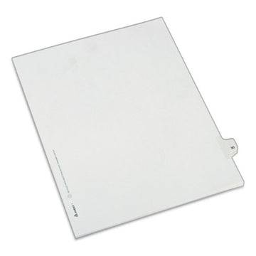Avery® Preprinted Legal Exhibit Side Tab Index Dividers, Allstate Style, 10-tab, 30, 11 X 8.5, White, 25-pack freeshipping - TVN Wholesale